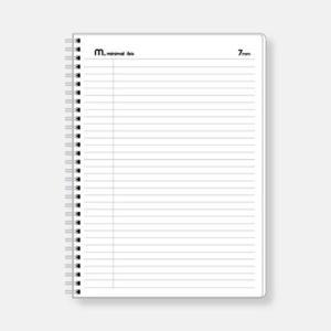 아트박스/아이비스 4000 7mm라인PP노트(B5)