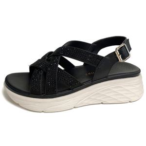 [에스콰이아]여성 컴포트 샌들 EQEMSD912BK