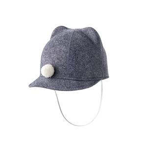 M밍크뮤D 25FW (DG)쁘띠폼폼펠트캡 모자 (35A1480001)