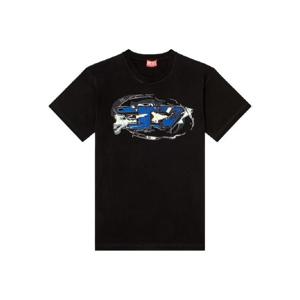 25 FW 디젤 T 놈 T11 그래픽 프린트 티셔츠 A195710PLAT TP439290004