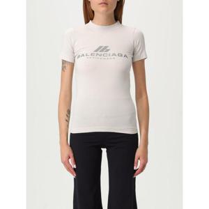 발렌시아가 반팔 티셔츠 768075TQVU1 9016 White