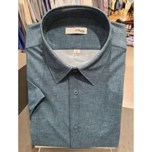 듀퐁셔츠 일반핏 반팔 SE4MM11HS122SGE 논아이런 그린 선물용