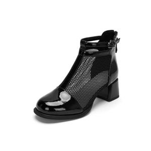 [무크]여성 메쉬 앵클 부츠 522904PA_YS