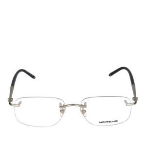 몽블랑 림리스 렉탱귤러 메탈 브리지 안경테 MB0071O 001