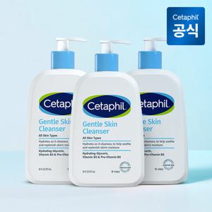 세타필 젠틀 스킨 클렌저 473ml 3개