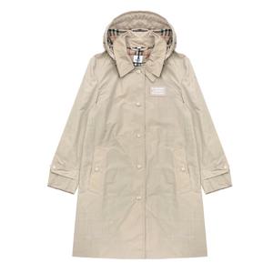 [버버리] 여성 옥스클로즈 후드 트렌치 코트/베이지/80227321