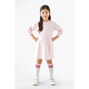 [타미힐피거칠드런TD] 새틴 아플리케 원피스 (T42F6RDR300GT1)