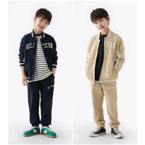 [타미힐피거칠드런TD] 믹스 그래픽 스웨트 팬츠 (T42F6PPC300BT1)