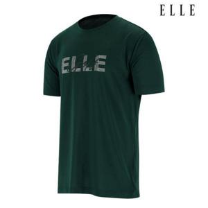 엘르골프 세이브존01 남성 가슴 로고 라운드 티셔츠 6L35301 700