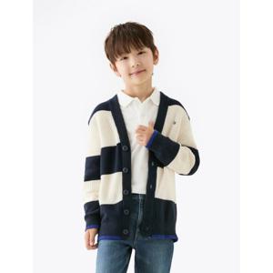 타미힐피거칠드런T6 T42F6WCD060BT1  릴랙스 스트라이프 가디건