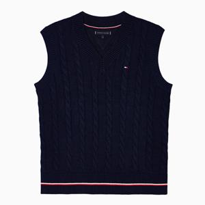 타미힐피거 키즈 T42F7WVT250BT2 글로벌 스트라이프 케이블 베스트