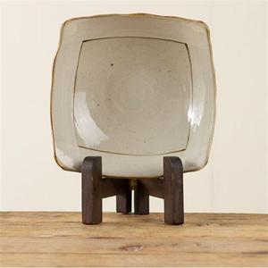 도자기접시 도자기그릇 이천도자기 미고백자 사각찬기 1호 14cm 그릇 식기