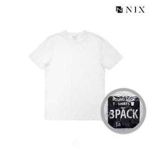 [NIX]유니) 라운드 반팔티셔츠 3팩(FNARCTA795P)