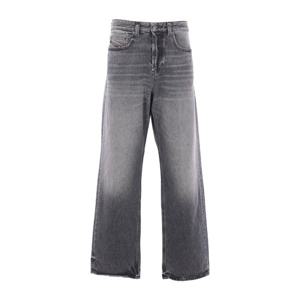 디젤 그레이 로우 웨이스트 릴렉스 와이드 진 A11598 007AW02