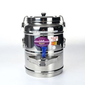 업소용 보온보냉물통 12호 12리터/국산/27종스텐레스/ 보냉물통 워터저그 캠핑물통 물병 물통