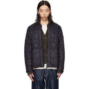 25 FW 바버 남성 블랙 리엔지니어 유틸리티 리데스데일 퀼팅 재킷 252390M180013