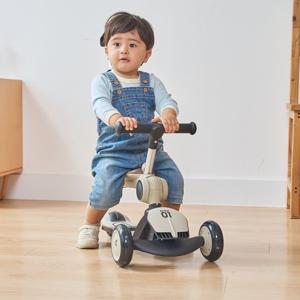 아티스트 킥보드 3-in-1 성장에 맞춰 변형 가능한 유아 킥보드, 안전한 라이딩