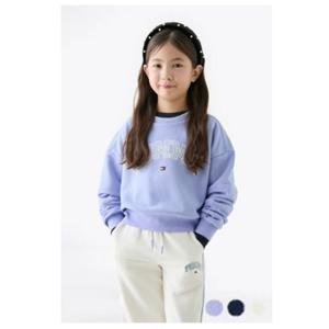 [타미힐피거칠드런2] 바시티 스웨트 셔츠 T42F7KKO570GT1 8세 16세