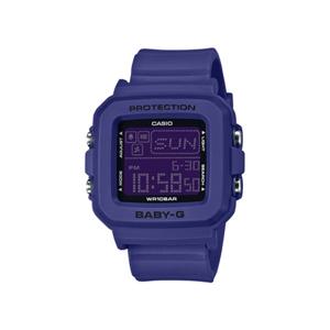[BABY-G] BGD-10K-2DR 지샥 베이비지 스퀘어 네이비 스트랩 퍼플 여성 전자시계