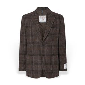 [헤지스] 남성 트위드 헤링본 울 자켓 HZJA5D406W2