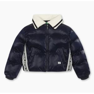 [베네통키즈]25FW-카라 웰론 패딩 점퍼/QAPD01561