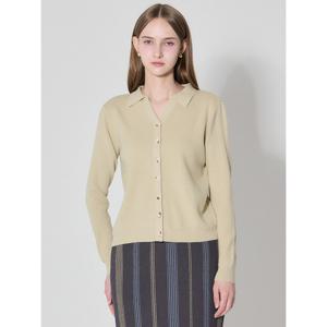 [보니스팍스][보니스팍스(Bonispax)] 카라 브이넥 니트 가디건 (