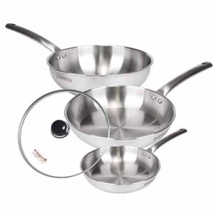 키친아트 프리미오S 스텐 IH 후라이팬3종20+28+28궁+커버