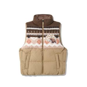 [지프]남여공용 니트 자가드 다운 베스트 (JQ4JPU605)