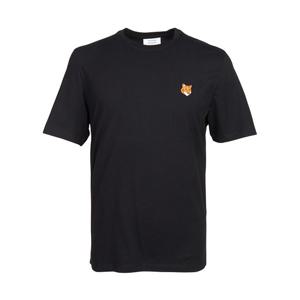 메종키츠네 폭스헤드 남성 반팔티셔츠 PM00107KJ7026 P199