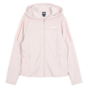 휠라후드집업 KQC FS2FTG4253F-DTP 여성기모 벨벳 포인트 후드 트레이닝 자켓