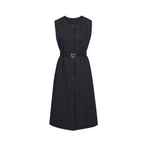 [제이제이 지고트]퀄팅 패딩 하트 벨트 원피스 GRCN0OP301