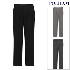 [폴햄] PHF4PP1033 남성 세미와이드 밴딩 슬랙스 팬츠