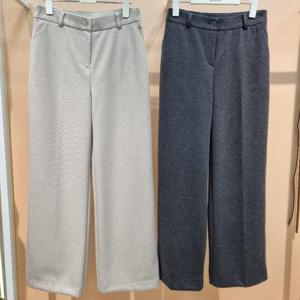 라티움 HC34 국내생산 허리인밴딩 세미정장 약기모 일자통바지 T2543PT07