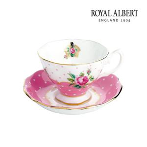 [로얄알버트]치키핑크 커피잔 1인조