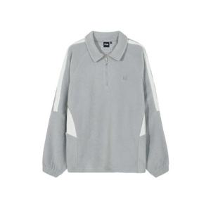 휠라 공용 플리스 반집업 맨투맨 티셔츠 FS254PO01X001-021