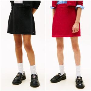 [타미힐피거칠드런TD] 시퀸 립 스커트 (T42F7TSC800GT1)