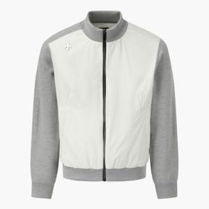 데상트골프패딩 VQA DQ31MFKO92-MLGG 남성 하이브리드 패딩 점퍼 / MELANGE GREY