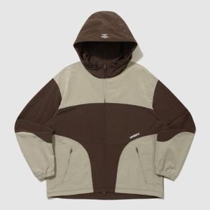 M 엄브로바람막이 LQC UQ123CJK12-BRW 웨이파인더 배색 후드형 바람막이 자켓 / BROWN