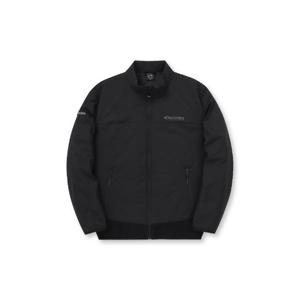 디스커버리자켓 AQS DMSS77046-BKS 남성 패딩 하이브리드 플리스 하이넥 자켓