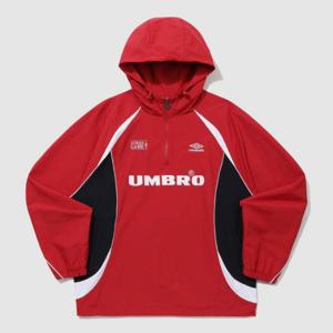 엄브로자켓 TQT UQ123CWT21-RED HBL 스포티 캐주얼 후드 아노락 / RED