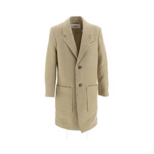 (명품) 아미 싱글 브레스티드 울 코트 HCO005 W