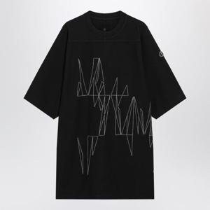 릭오웬스 몽클레어 반팔 티셔츠 MU01F8C0489B7R Black