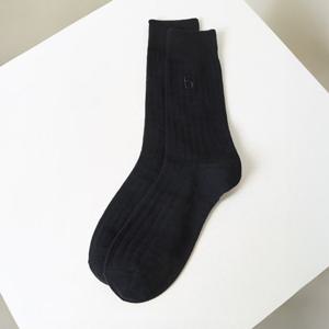 [헤지스] 남성 골지패턴 면혼방 장목양말 HZSS6E103N2