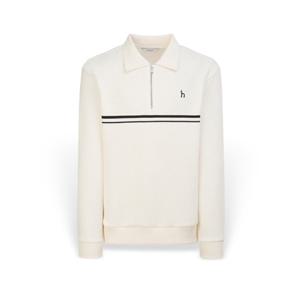 [헤지스] 남성 라인 포인트 반집업티셔츠 HZTS6A104CR