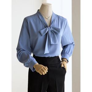 [커스텀에이블]타이넥 블라우스_T2601BL005A