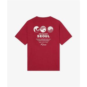 뉴발란스 NBNEG2A013 UNI NB 서울 글로벌 익스클루시브 반팔티 (RED) NBNEG2A013_20 317269