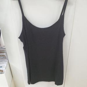 예스 DP01 예스/여성/끈런닝/면스판/블랙 XXWRA041