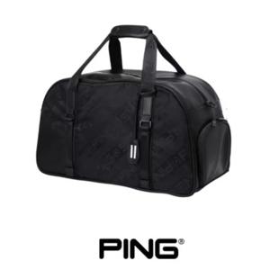 핑골프 양말증정  (111D3BB201-LI) 남성 로고 패턴 보스턴백