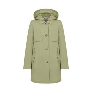 [크로커다일 레이디]후드 탈부착 스탠카라 트렌치 코트 CLESCT104