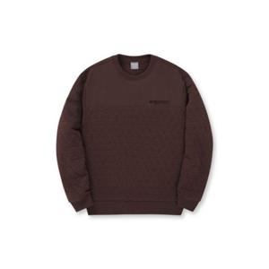 디스커버리 DISCOVERY EXPEDITION 남성 퀼팅 맨투맨 (BURGUNDY) DMMT75046-BDS 334199